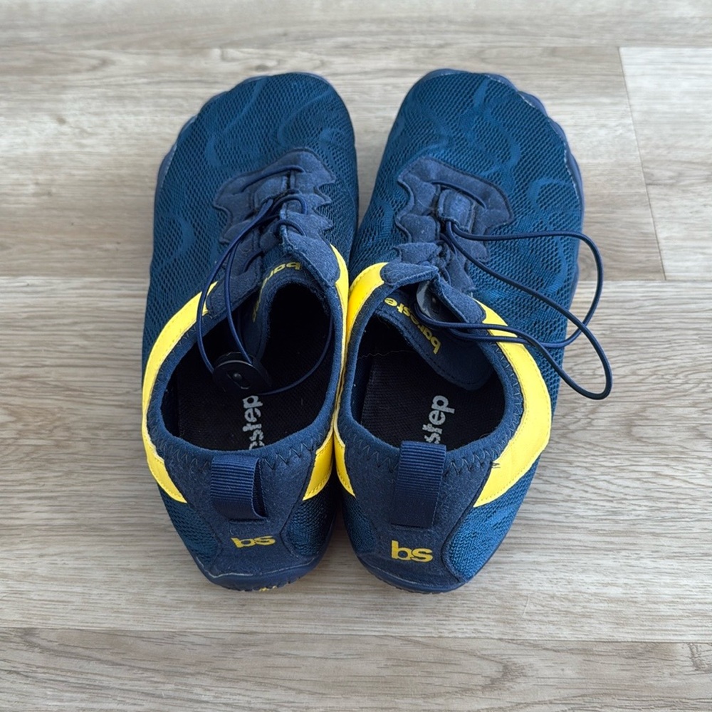 Blue & Yellow Barefoot Training Shoes